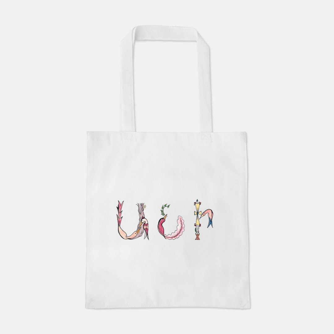 Armenian Alphabet tote bag