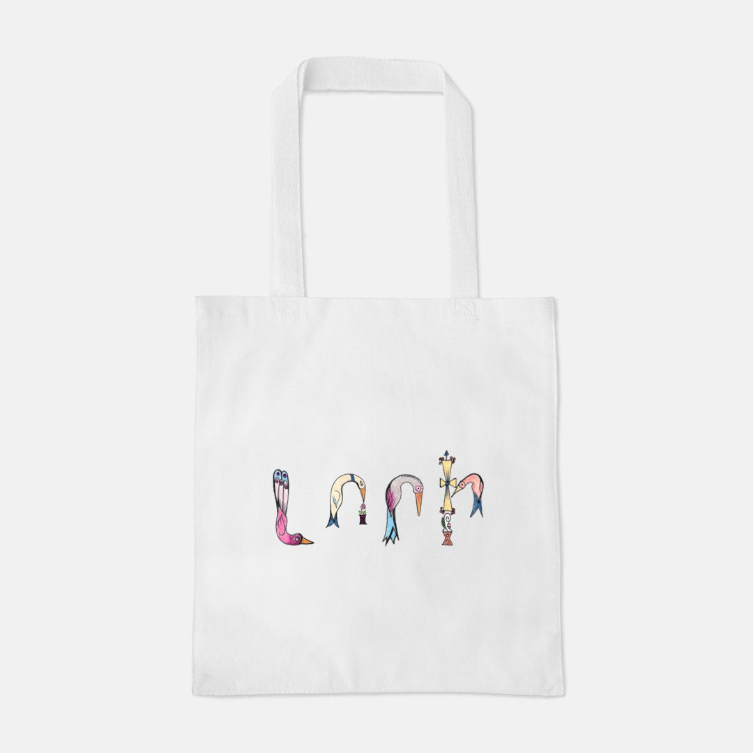 Armenian Alphabet tote bag